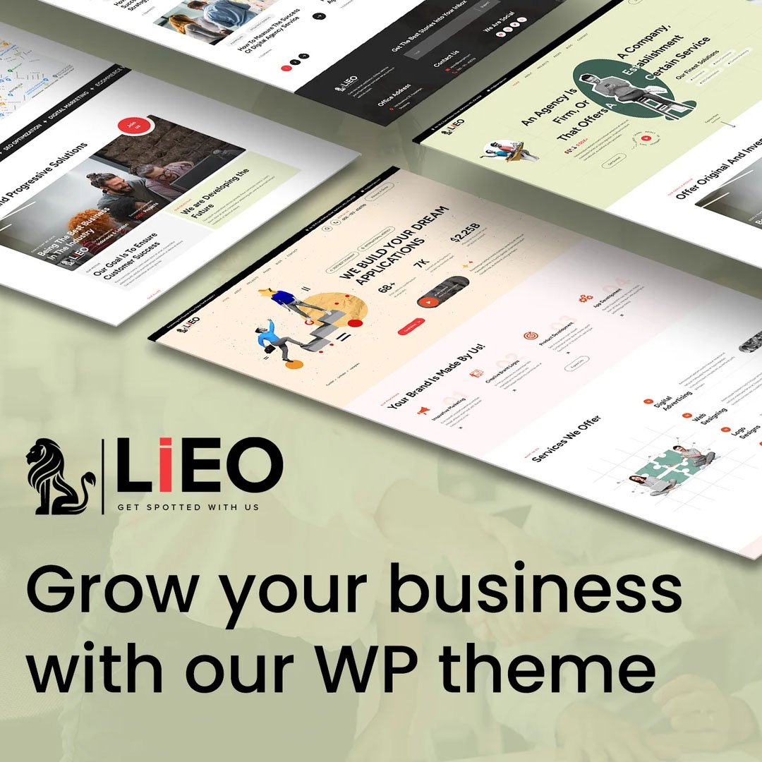 LIEO - Business Consulting WordPress Theme